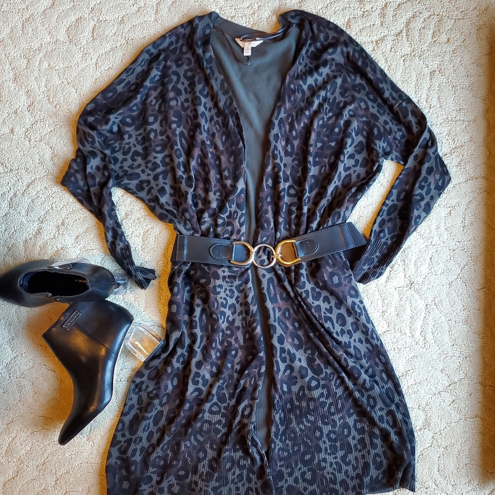 Terra & Sky Long Cardigan | 1X | Open style